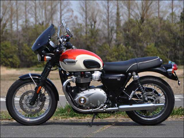 CHIC DESIGN - ガイラシールド ボンネビルT100 16